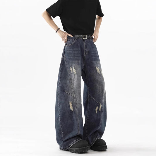 SCIMTAR WIDE LEG JEANS