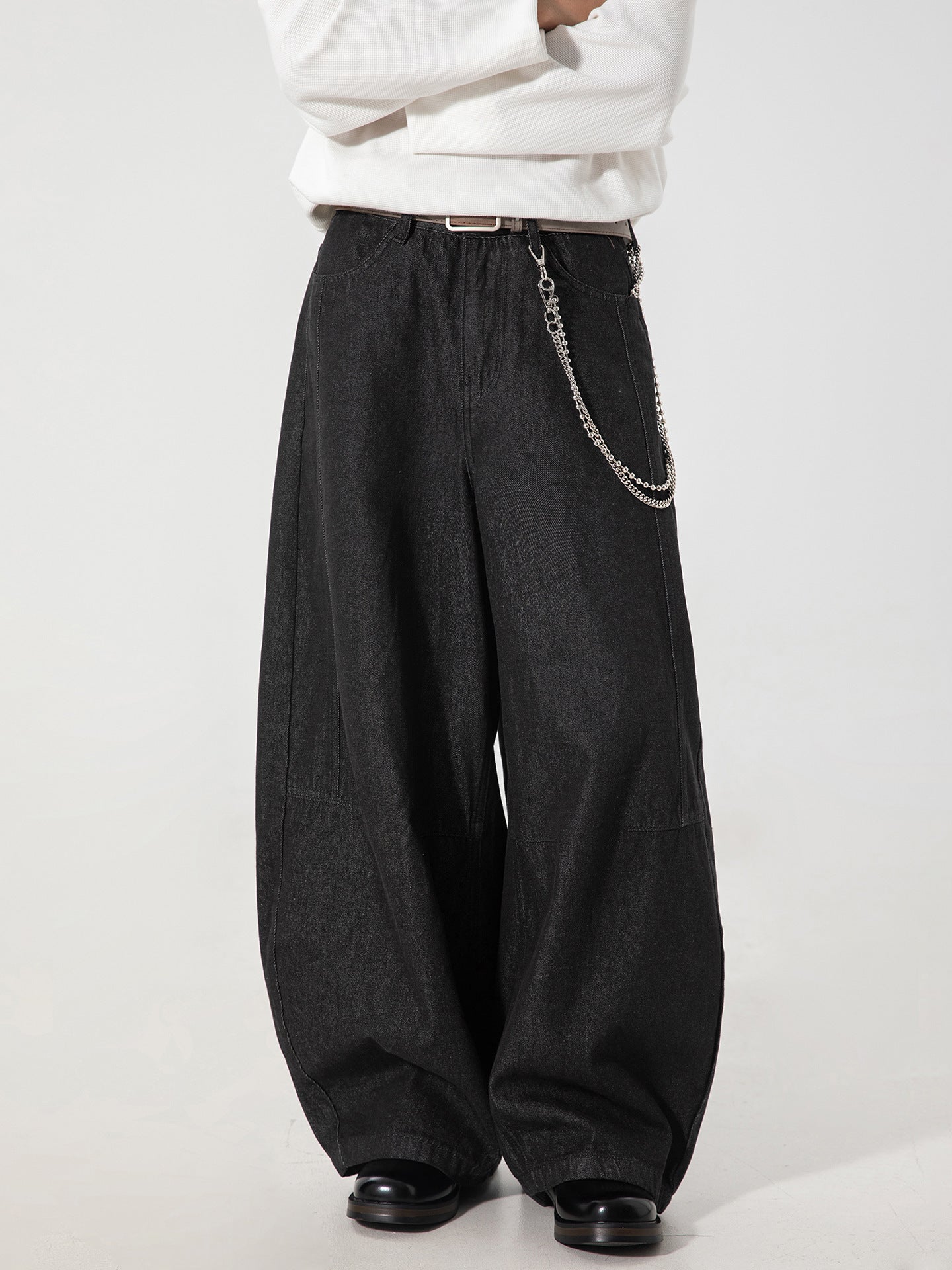 SPLIT STRUCTURE JEANS