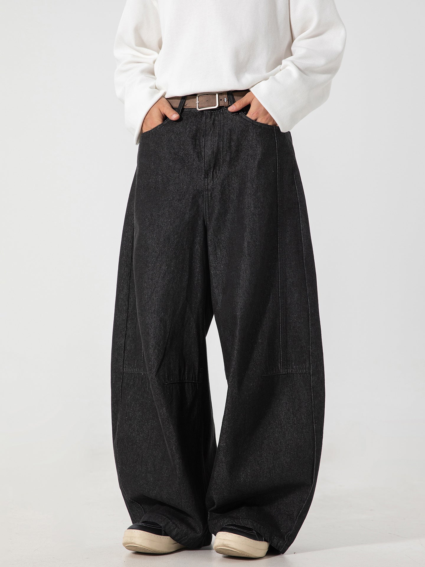 SPLIT STRUCTURE JEANS