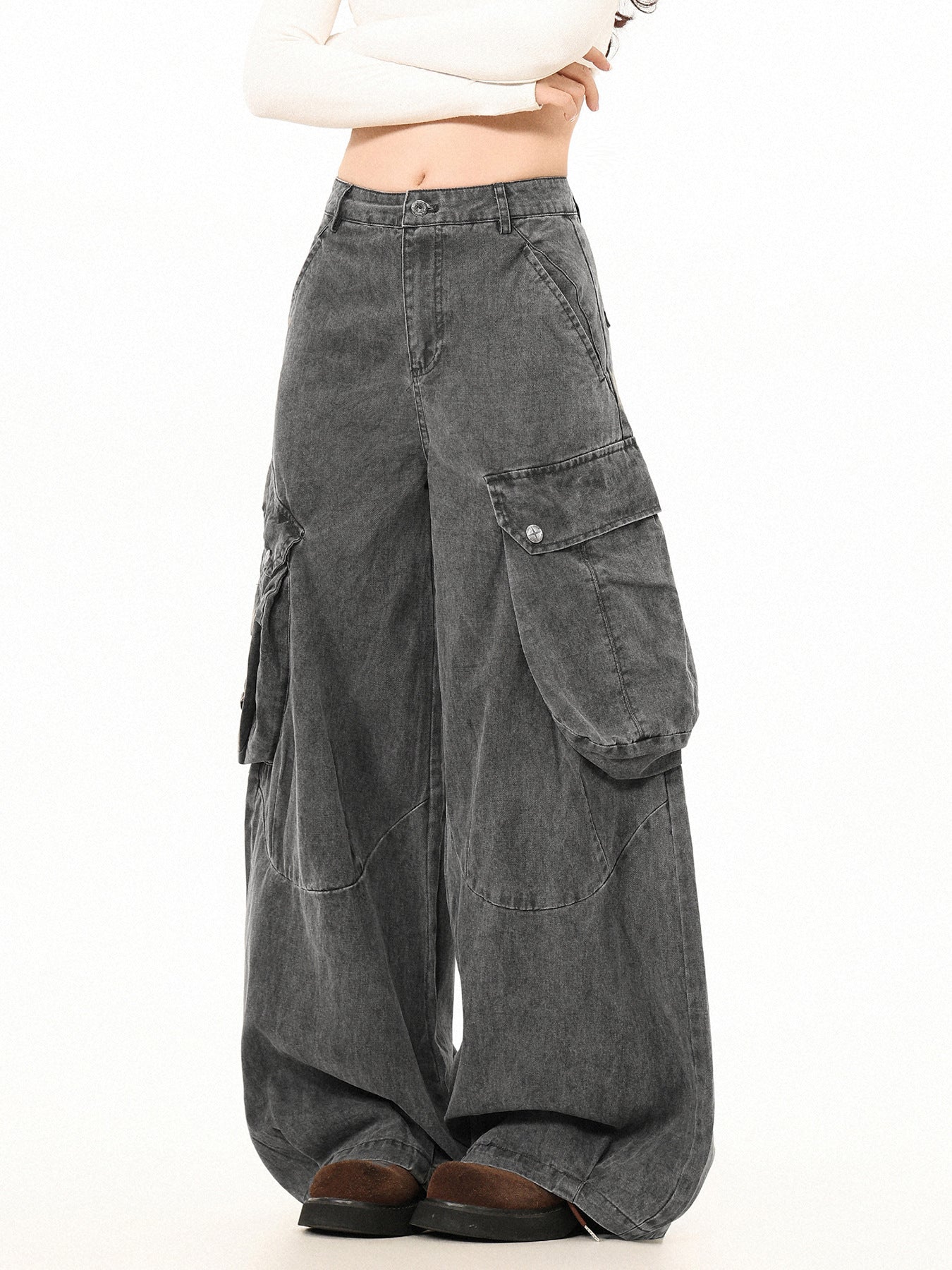WOMENS ACIDIDITY POCKET JEANS